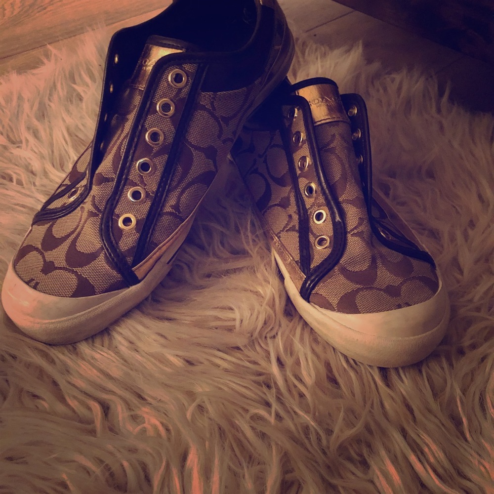 Coach tennis shoes